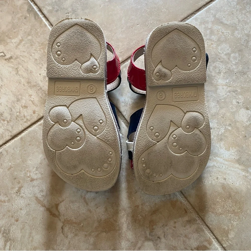 Gymboree Patriotic Sandals 8T